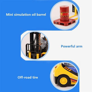  ماشین کنترلی شارژی لیفتراک Remote Control Forklift 2.4G -اسباب بازی
